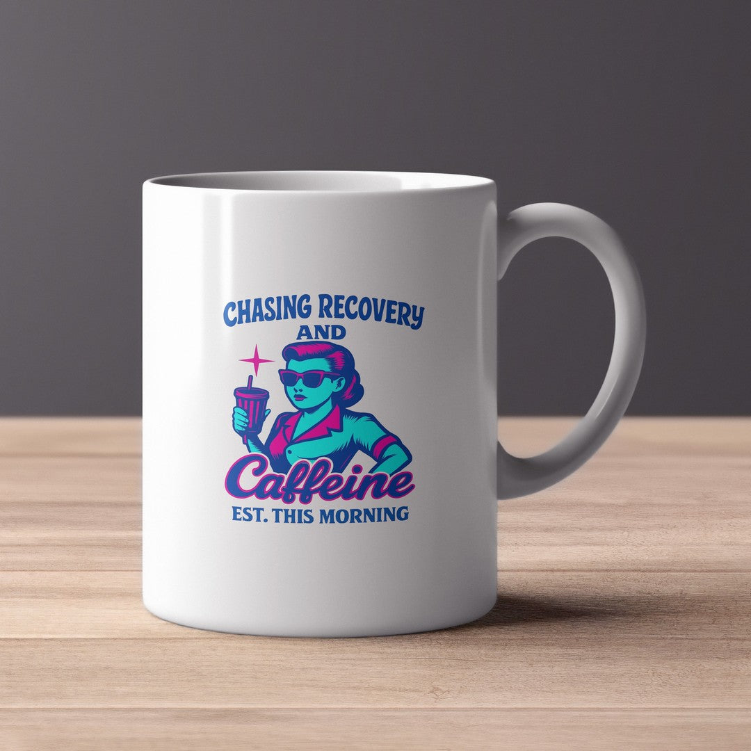 Chasing Recovery & Caffeine Coffee Mug