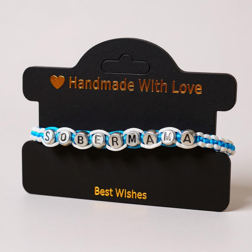 Sober Mama Handmade Recovery Bracelet