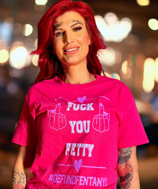 Middle Finger Up - ANTI Fentanyl Tee