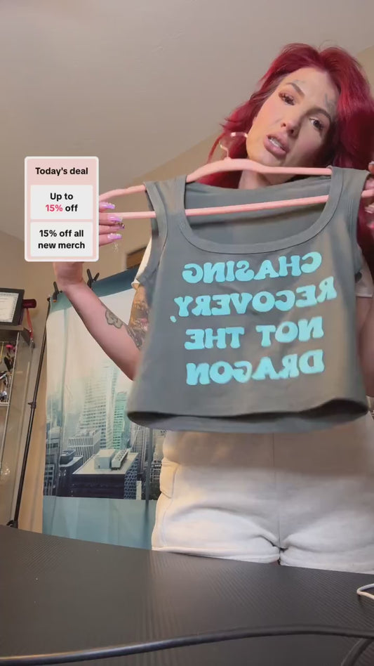 Chasing Recovery Crop Top